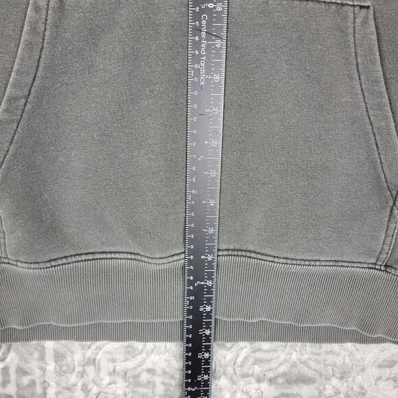 AC DC Hoodie Mens XL Gray Classic Logo Graphic Sweatshirt Fleece Rock Band Tour - Picture 9 of 13